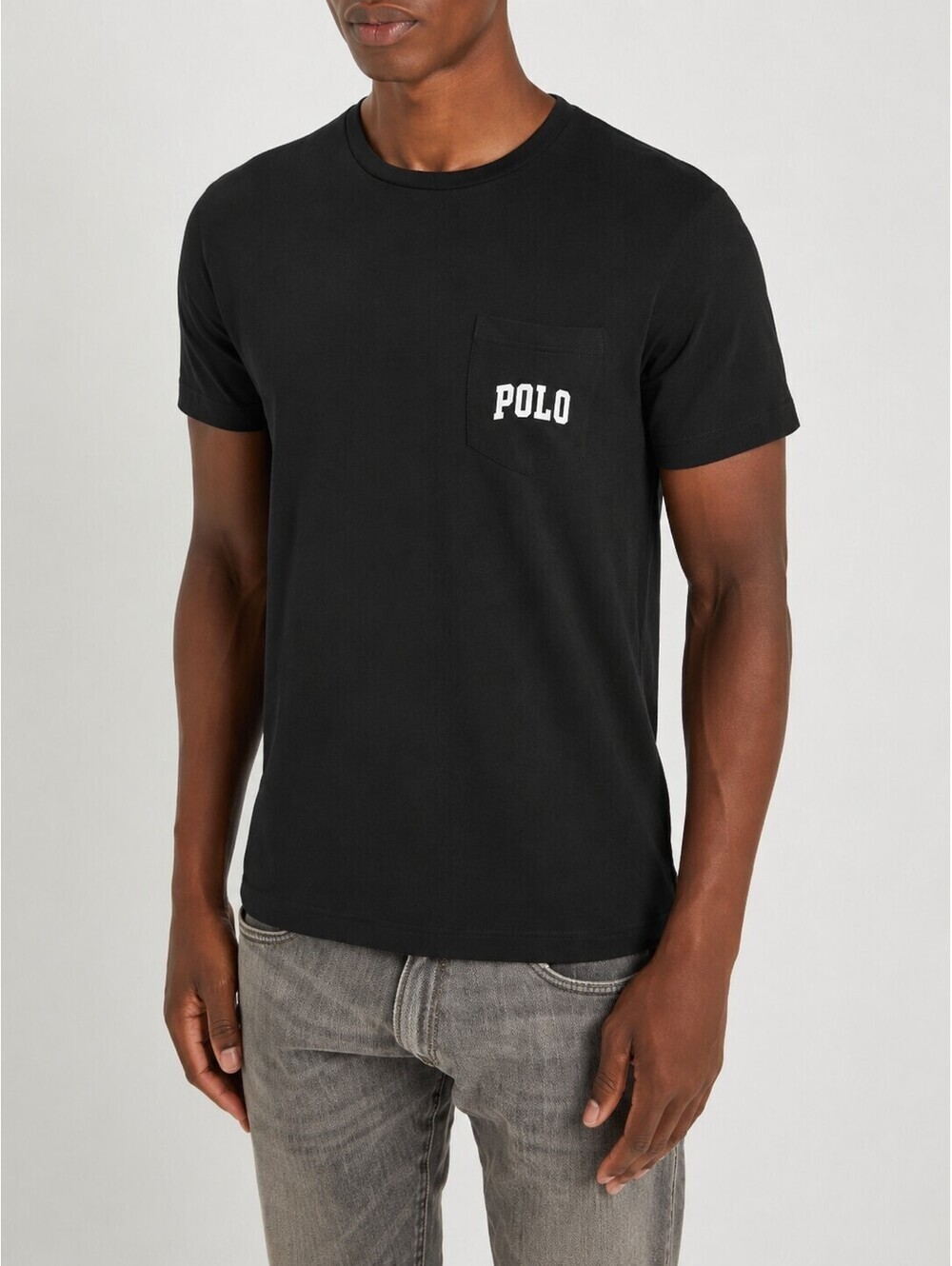 Polo Ralph Lauren Polo Bear Pocket T-Shirt Black Men's M Custom Slim Fit NWT